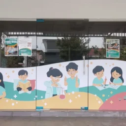 Transparent vs White Background Stickers: Choosing the Right Glass Sticker for Your Business in Singapore