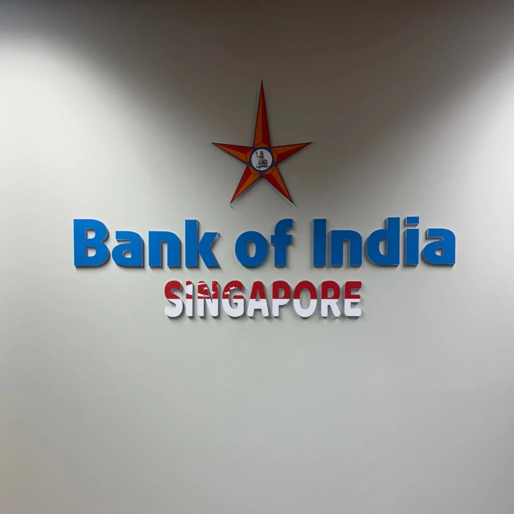 3D boxup signage deliver a strong physical presence