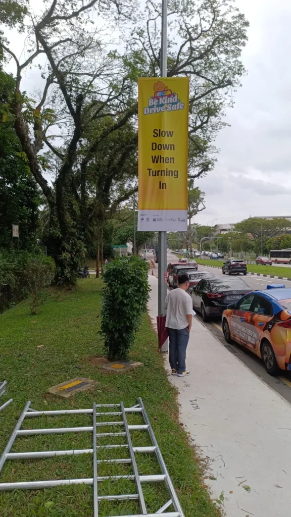 Always check your large format printing banners to make sure it still in good physical condition
