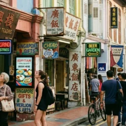 Customers will browse the shop signage before deciding to enter