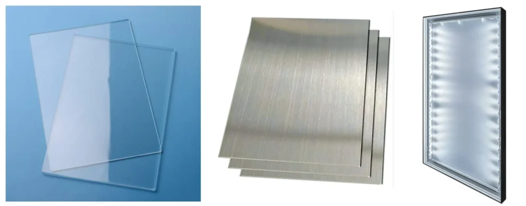 Signage Manufacturing Materials: Acrylic, Aluminium, and Lightbox